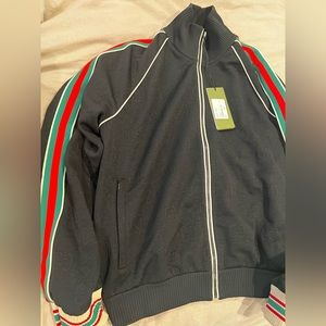 Mens GUCCI original GG jacquard cotton jacket